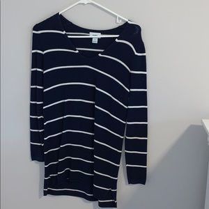 Stripped navy and white OLD NAVY sweater